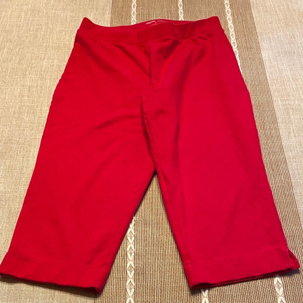 Talbots Bold Red Pants